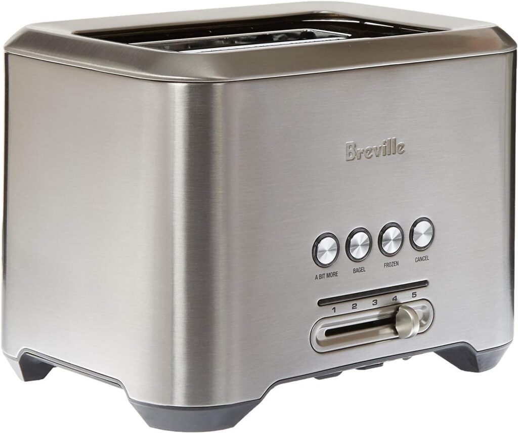 Breville BTA720XL Bit More 2-Slice Toaster, Brushed Stainless Steel