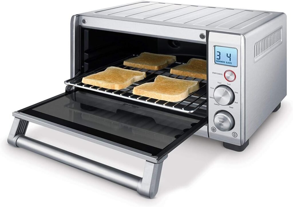 Breville Compact Smart Toaster Oven, Brushed Stainless Steel, BOV650XL