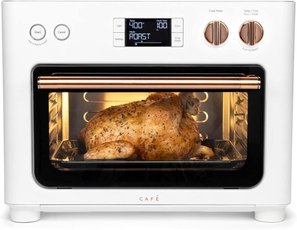 Cafe Couture Oven with Air Fry, 14 Cooking modes in 1 including Crisp Finish, Wifi, Matte White