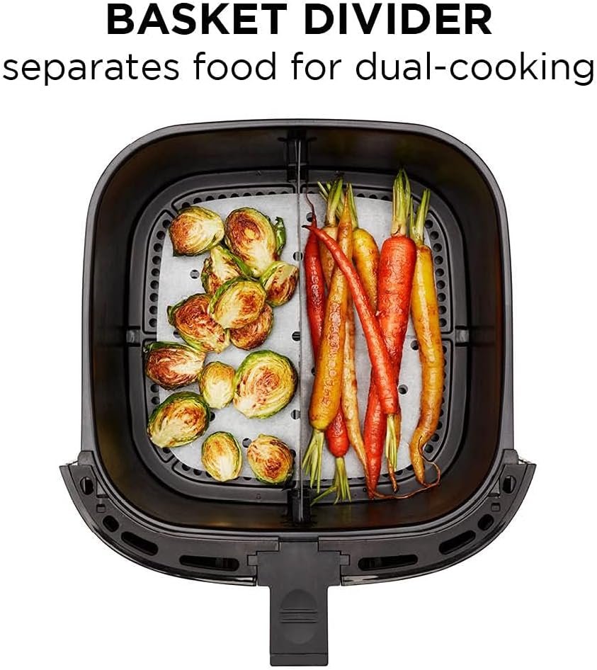 CHEFMAN Multifunctional Digital Air Fryer+ Rotisserie, Dehydrator, Convection Oven, 17 Touch Screen Presets Fry, Roast, Dehydrate, Bake, XL 10L Family Size, Auto Shutoff, Large Easy-View Window, Black