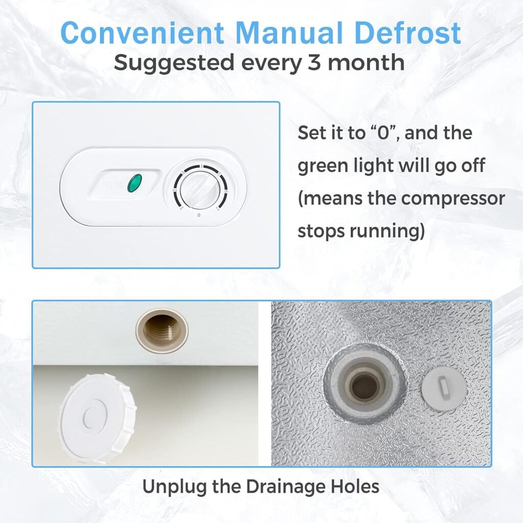COSTWAY Chest Freezer, 7.0 Cu.ft Upright Single Door Refrigerator with 4 Removable Baskets, Compact Freezer with Manual Defrosting  Mechanical Temperature Control for Apartments, Dormitories Garage