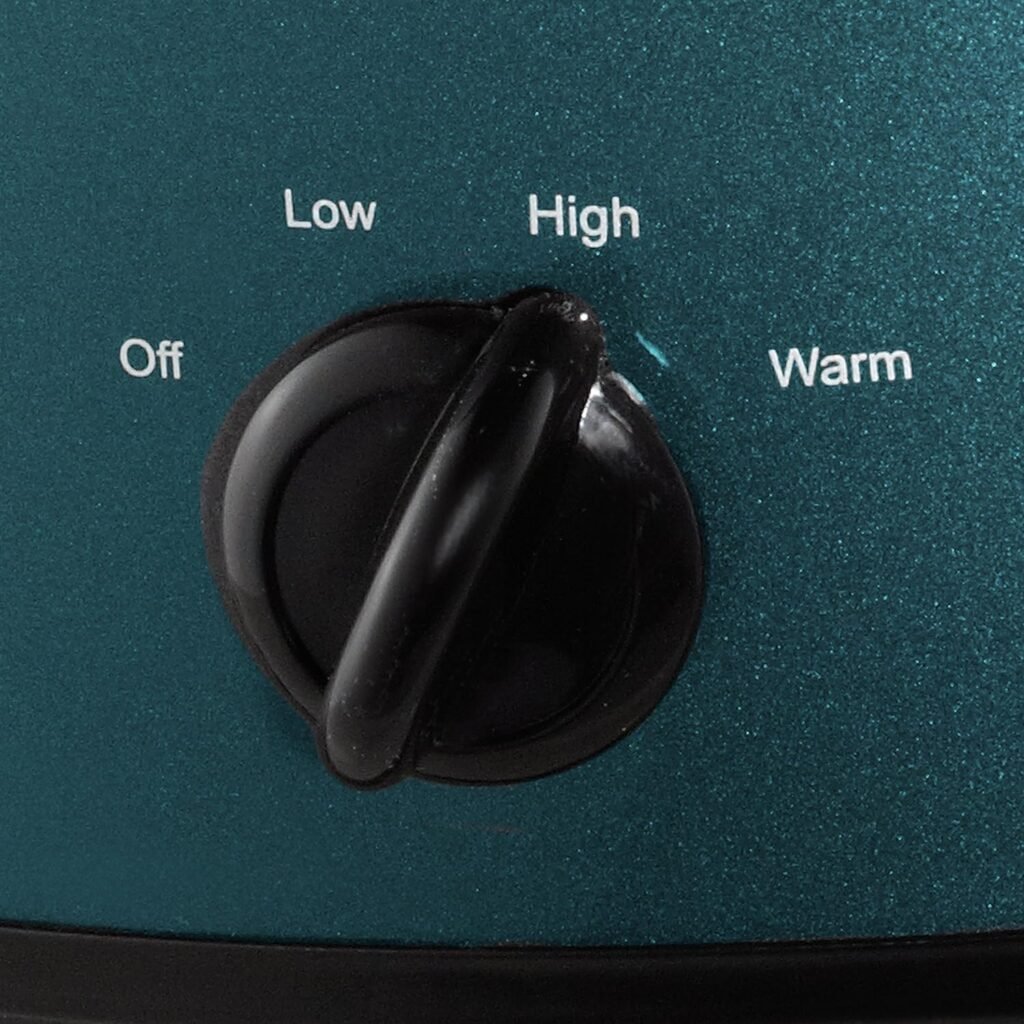 Crock-Pot Design to Shine 7 Quart Slow Cooker and Food Warmer, Turquoise (SCV700-KT)