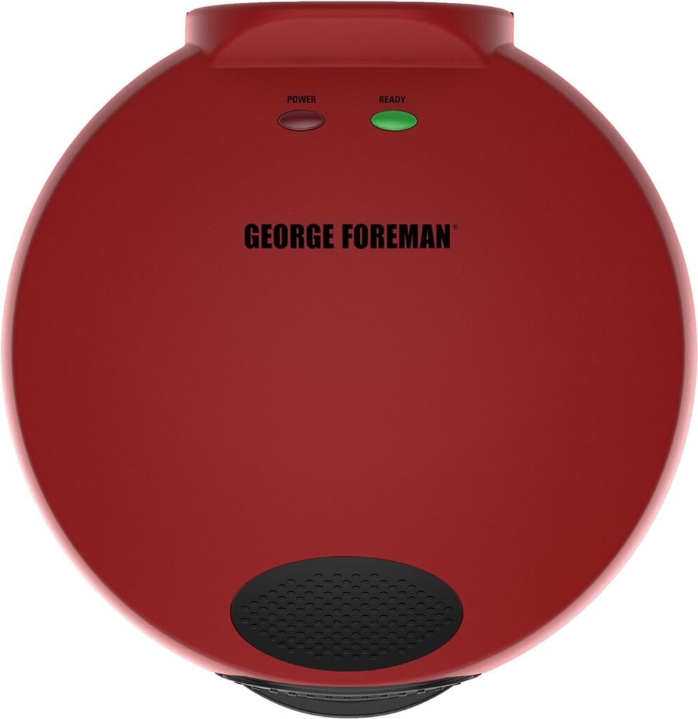 George Foreman Electric Quesadilla Maker, Red, GFQ001 10 Inch