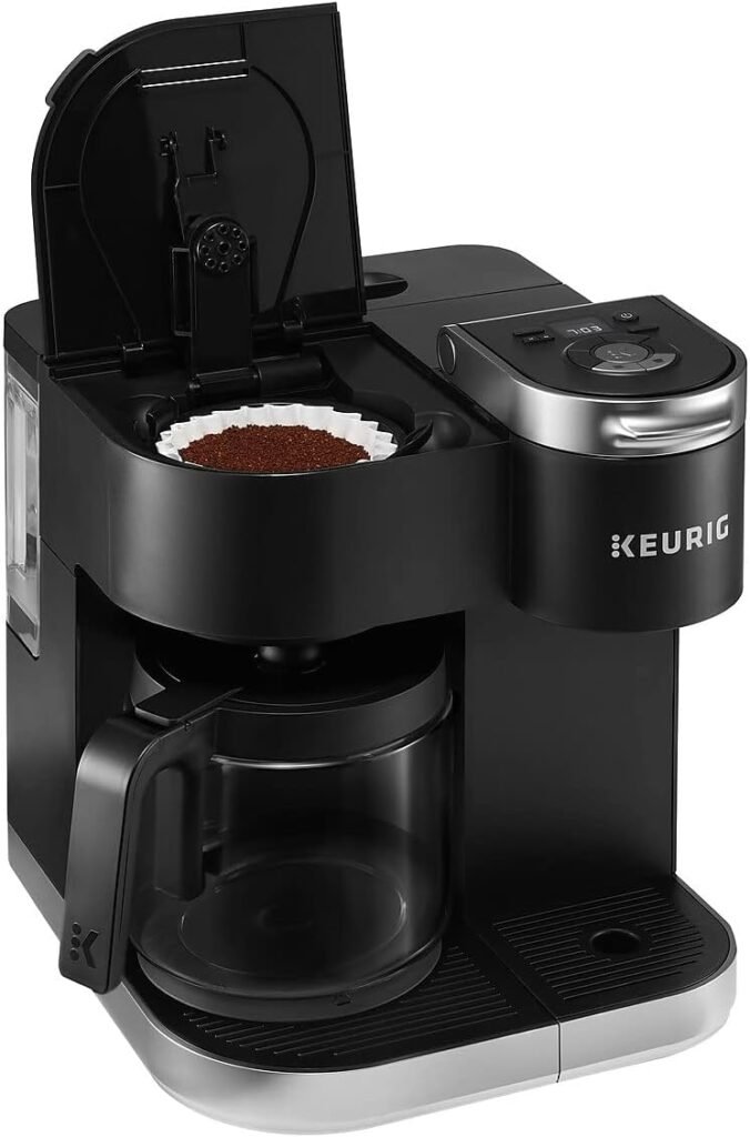 Keurig K-Duo Single Serve K-Cup Pod  Carafe Coffee Maker, Black