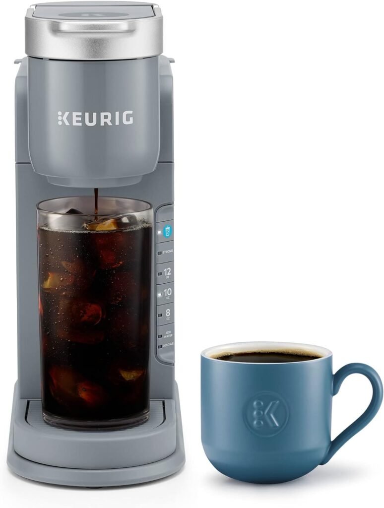 Keurig K-Iced Single Serve Coffee Maker - Brews Hot and Cold - Gray