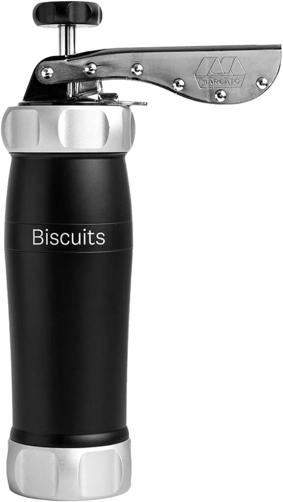 Marcato biscoti Maker, Anodized Aluminum black