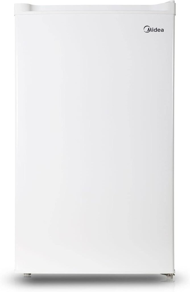 Midea WHS-109FW1 Upright Freezer, 3.0 Cubic Feet, White