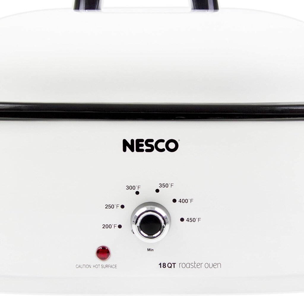 Nesco MWR18-14 Roaster Oven, 18 Quart, White