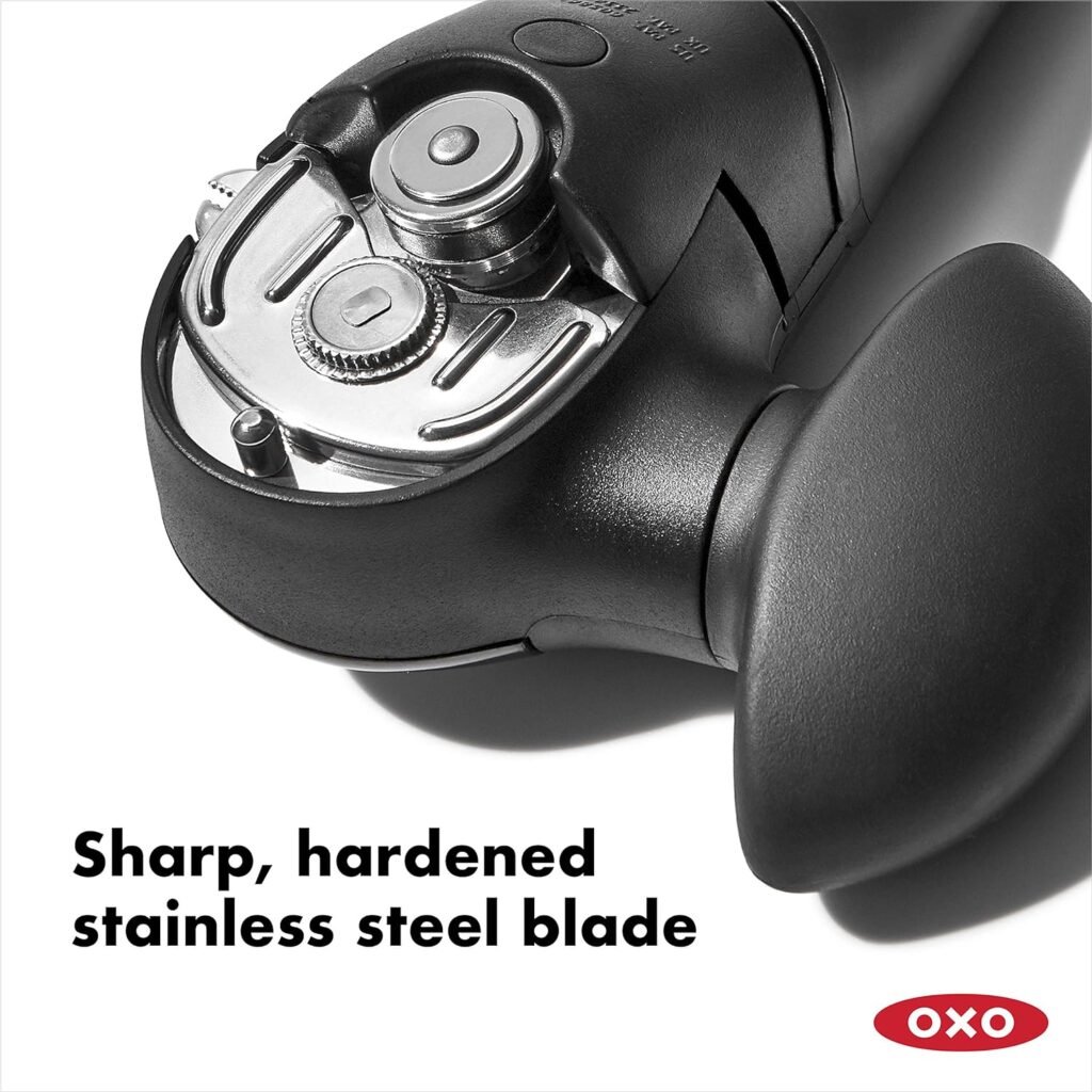 OXO Good Grips Smooth Edge Can Opener, Black