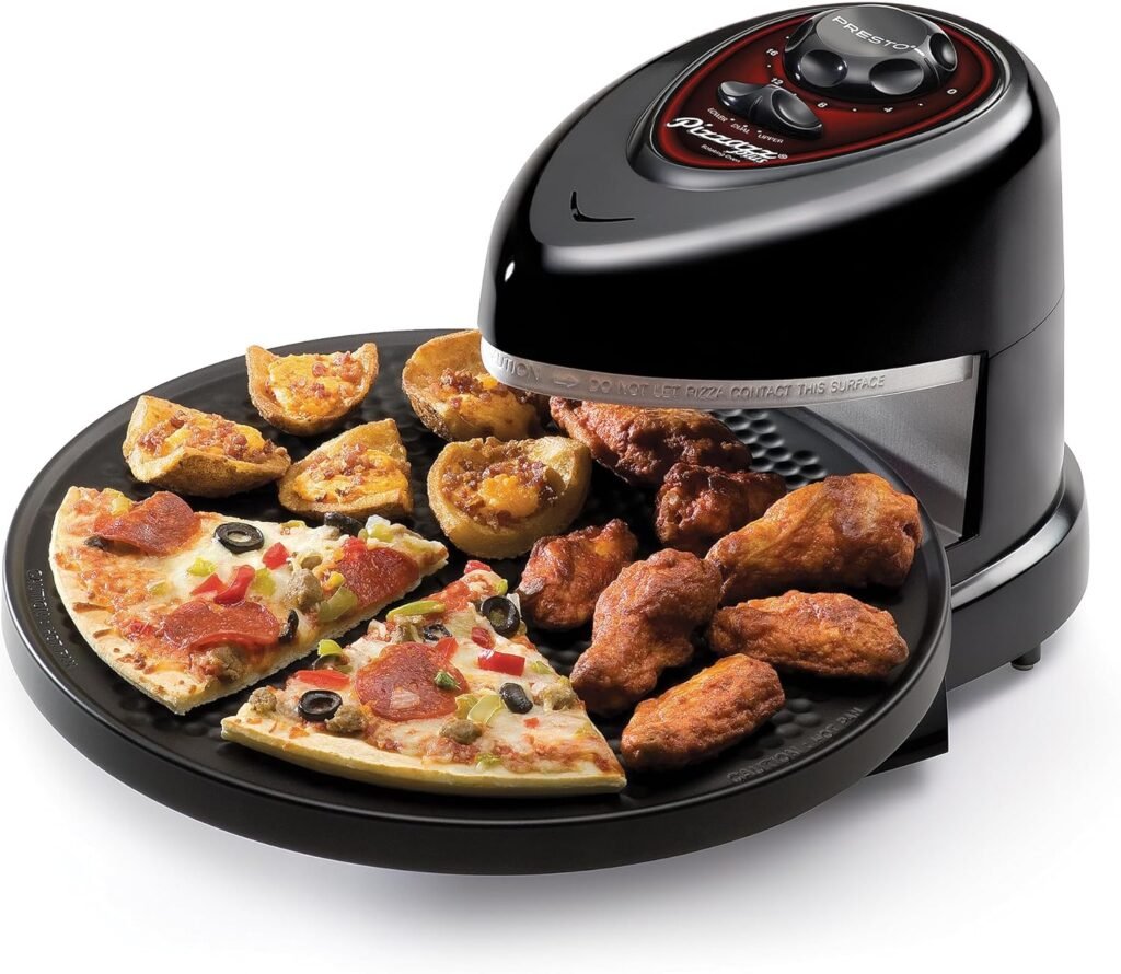 Presto 03430 Pizzazz Plus Rotating Oven, Black