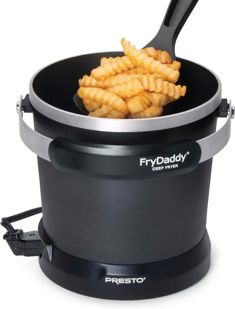 Presto 05420 FryDaddy Electric Deep Fryer,Black