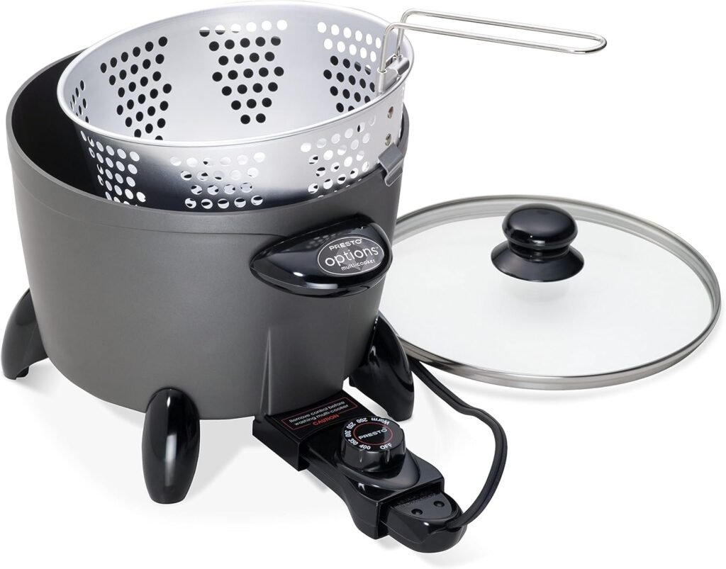 Presto 06003 Options Electric Multi-Cooker/Steamer