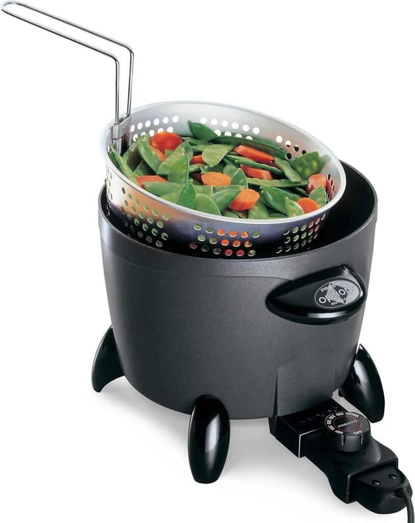 Presto 06003 Options Electric Multi-Cooker/Steamer