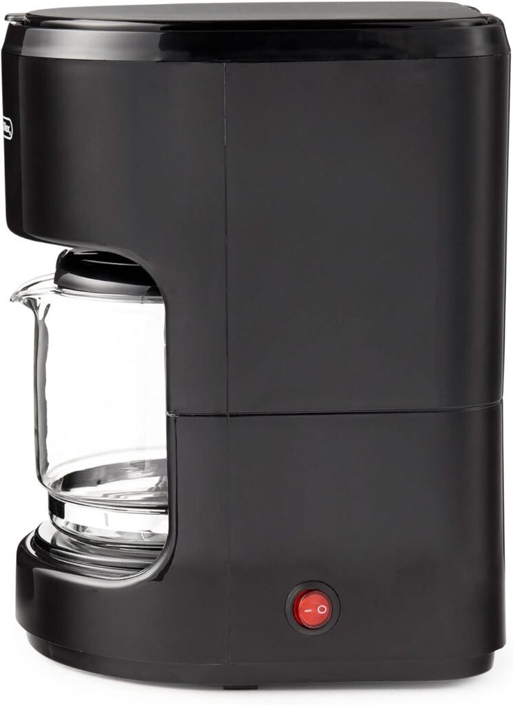 Proctor Silex Coffee Maker, Works with Smart Plugs That are Compatible with Alexa, Auto Pause and Serve, 10-Cup, Black