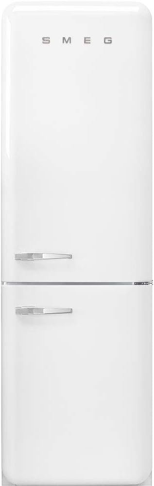 Smeg FAB32URWH3 24 Inch Wide 11.7 Cu. Ft. Retro Refrigerator with Bottom Freezer - Right Hinge