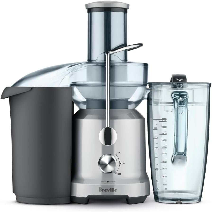 Breville BJE430SIL Juicer, 1, Silver