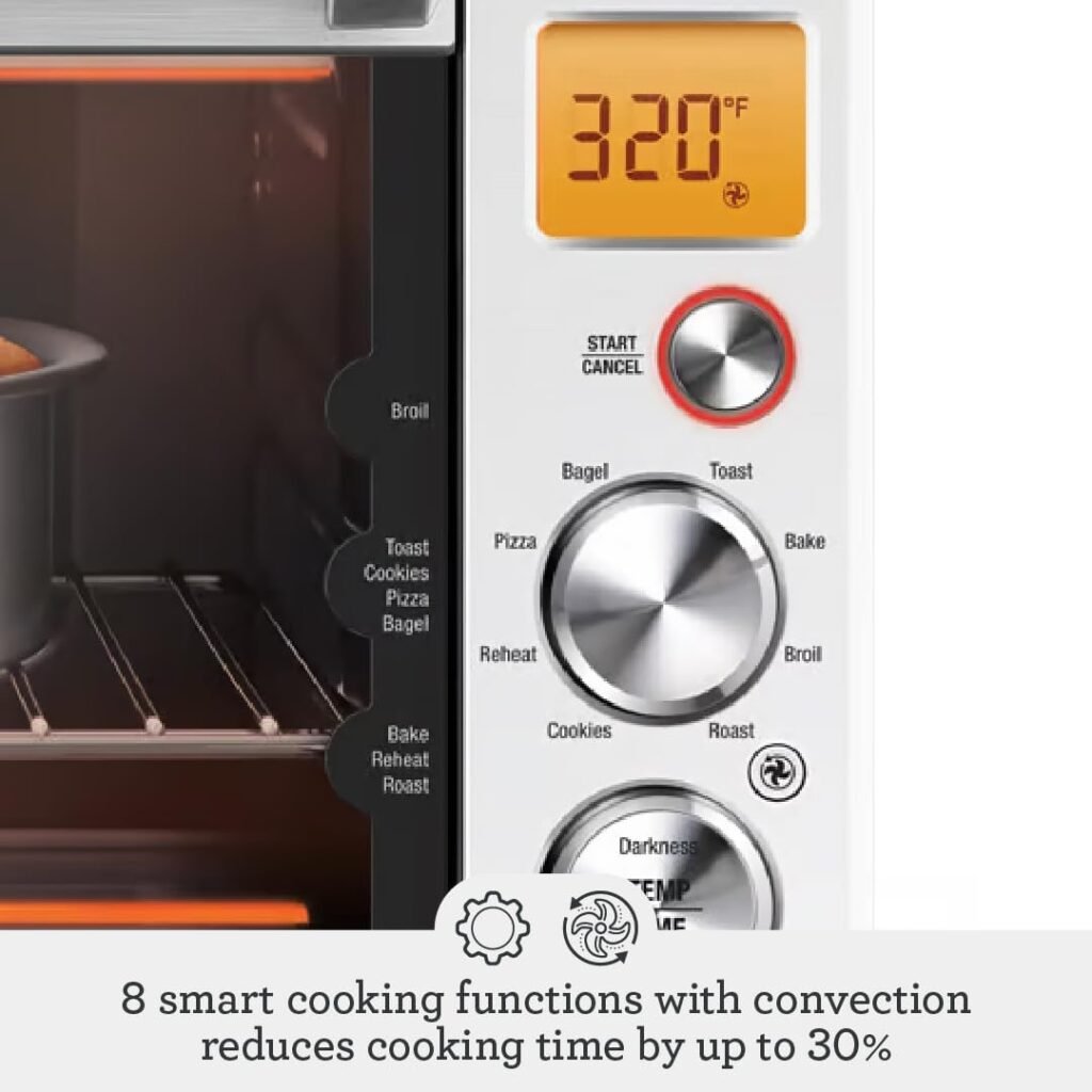 Breville the Smart Oven Compact Convection, BOV670BSS, Brushed Stainless Steel