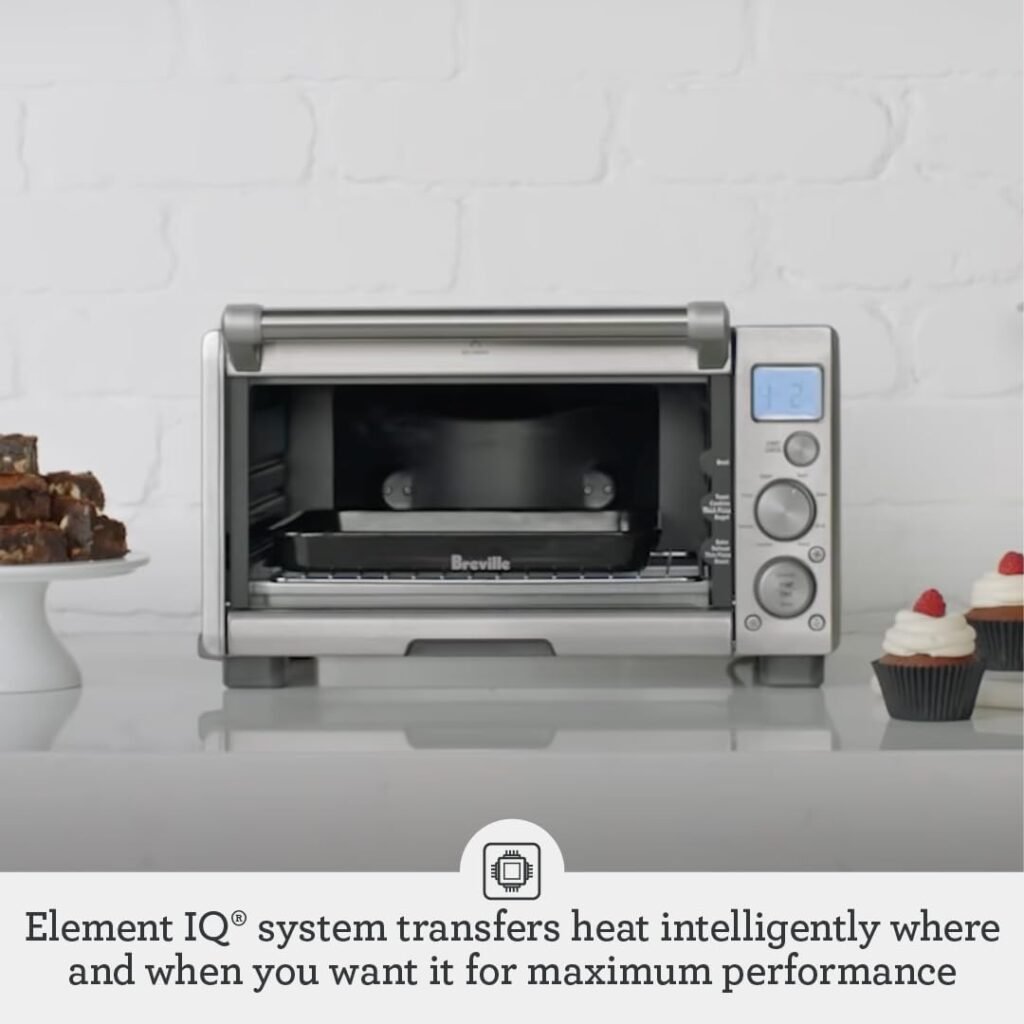 Breville the Smart Oven Compact Convection, BOV670BSS, Brushed Stainless Steel