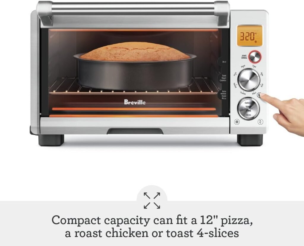 Breville the Smart Oven Compact Convection, BOV670BSS, Brushed Stainless Steel