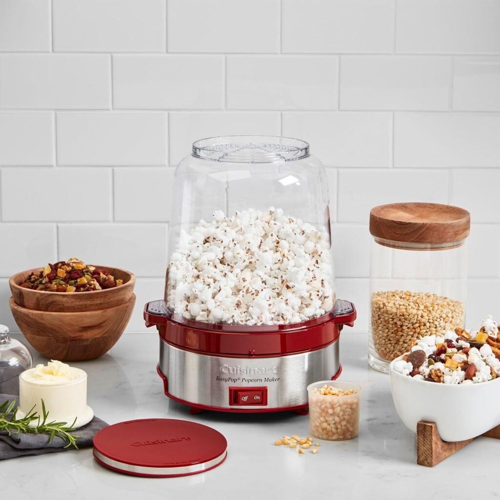 Cuisinart CPM-700P1 EasyPop Popcorn Maker, Red