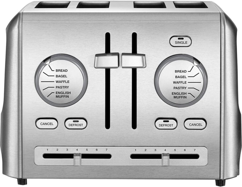 Cuisinart CPT-620 2-Slice Custom Select Toaster, Stainless Steel