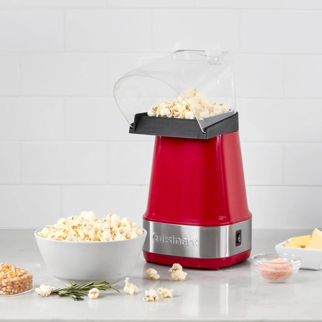 Cuisinart EasyPop Hot Air Popcorn Maker (Red)