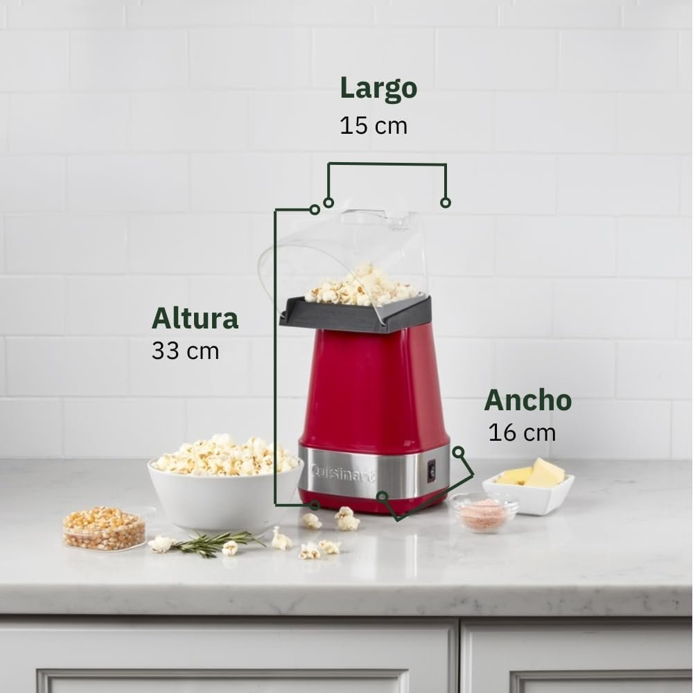 Cuisinart EasyPop Hot Air Popcorn Maker (Red)