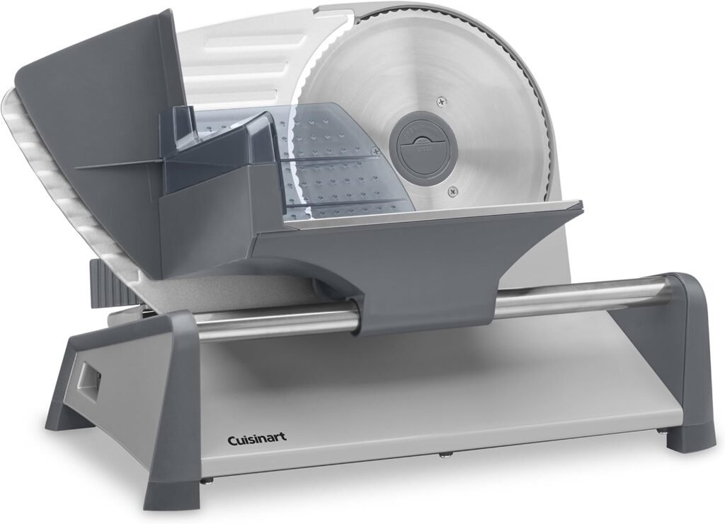 Cuisinart Kitchen Pro Food Slicer, 7.5, Stainless steel, Gray