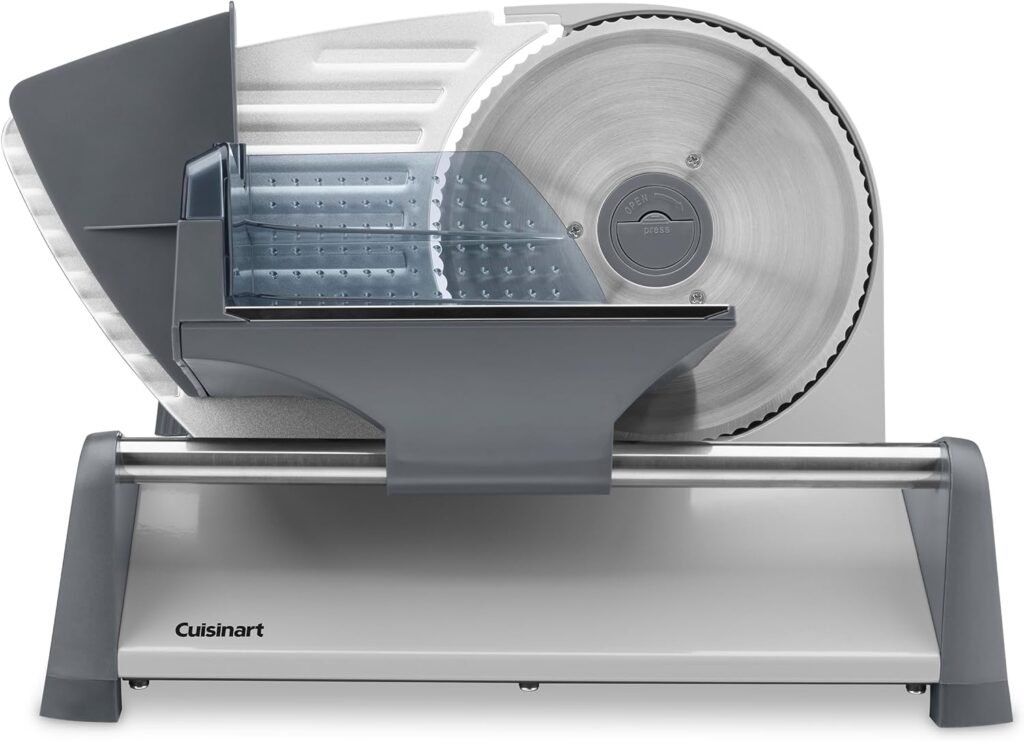 Cuisinart Kitchen Pro Food Slicer, 7.5, Stainless steel, Gray