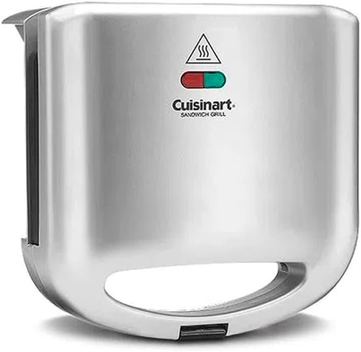 Cuisinart WM-SW2N1 Sandwich Grill, Silver