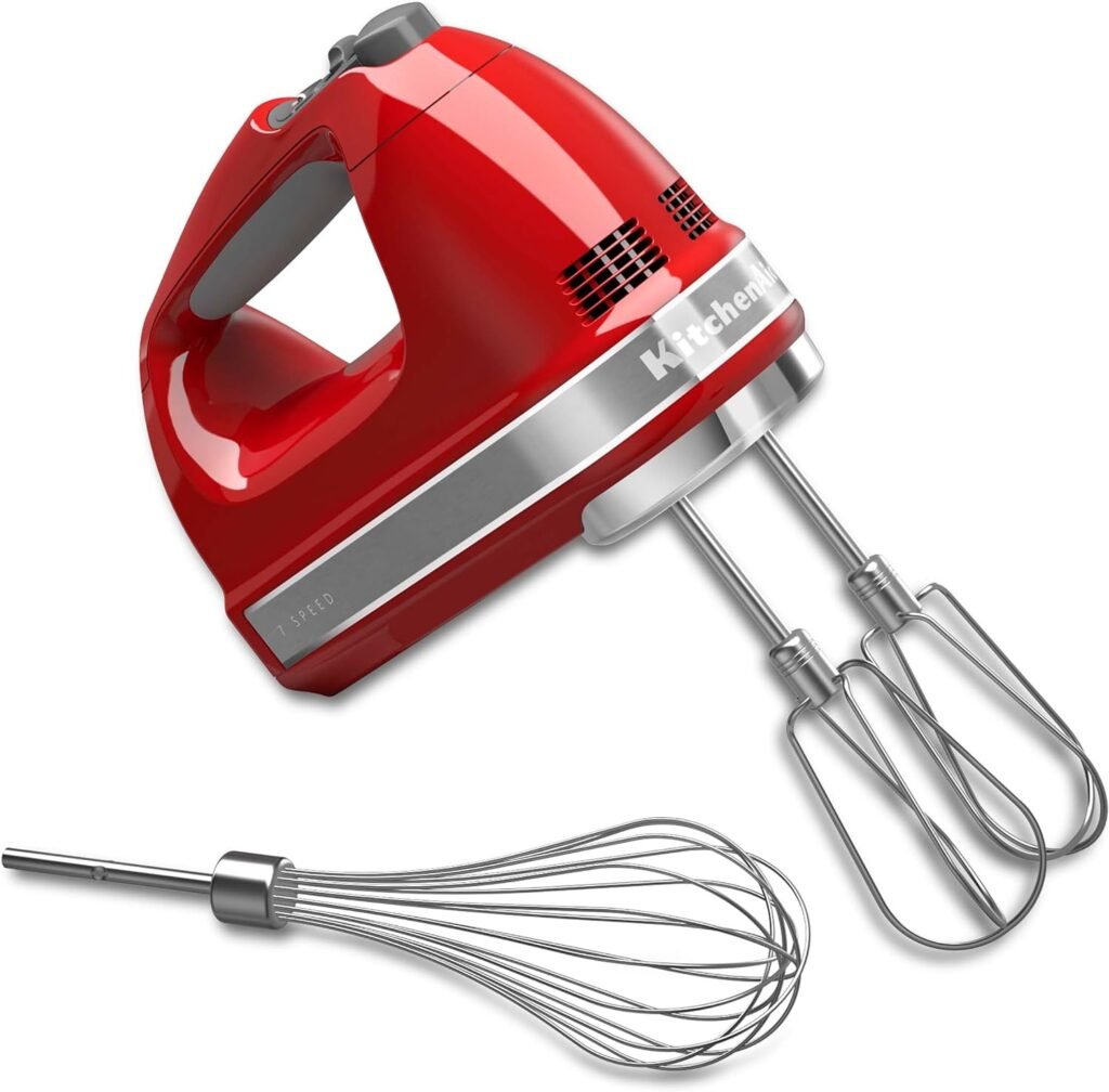 KitchenAid 7-Speed Hand Mixer - KHM7210 - Empire Red