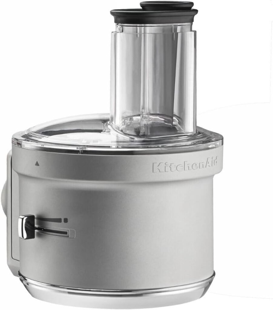 KitchenAid KSM2FPA Food Processor Attachment, Dicing Kit, Silver