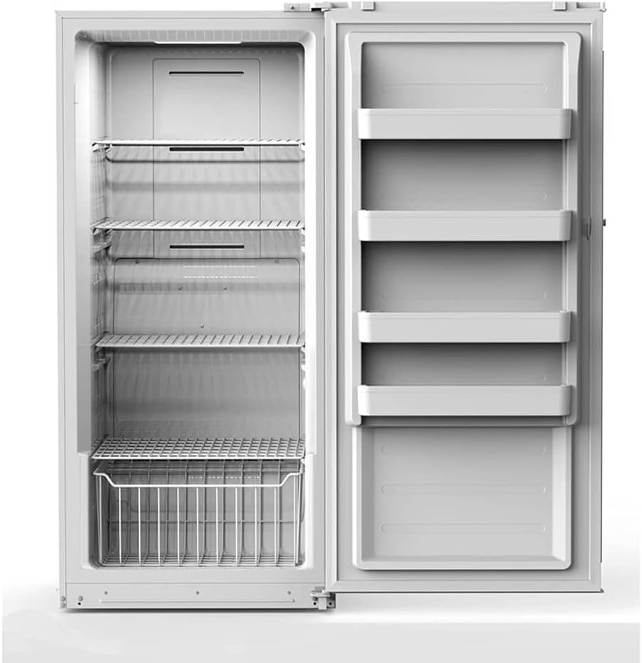 Midea 14-cu. ft. Upright Convertible Freezer in White