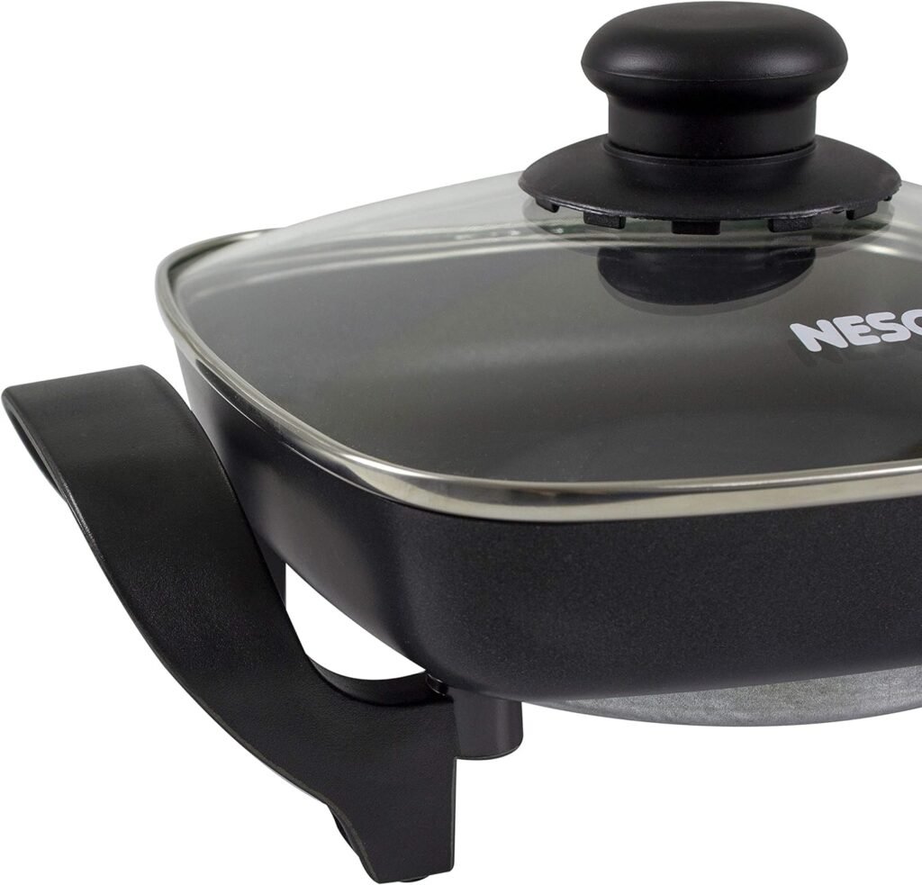 Nesco, Black, 8 inch, ES-08, Electric Skillet, 800 watts