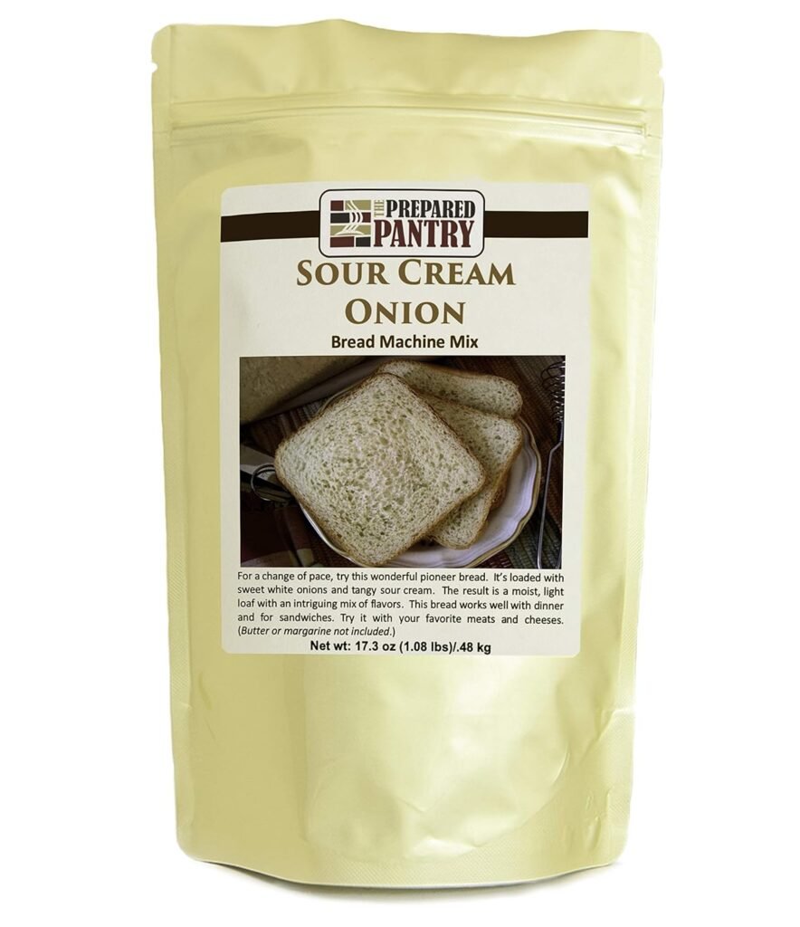 The Prepared Pantry Sour Cream Onion Gourmet Bread Mix; Single Pack; For Bread Machine or Oven