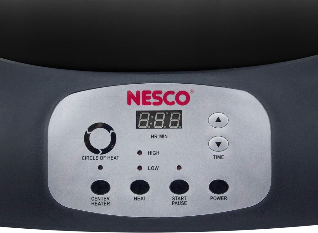 NESCO ITR-01 Digital Infrared Upright Turkey Roaster, Oil Free, 1420 Watts, Silver